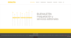 Desktop Screenshot of buenaletra.net