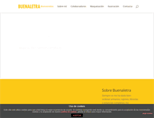 Tablet Screenshot of buenaletra.net